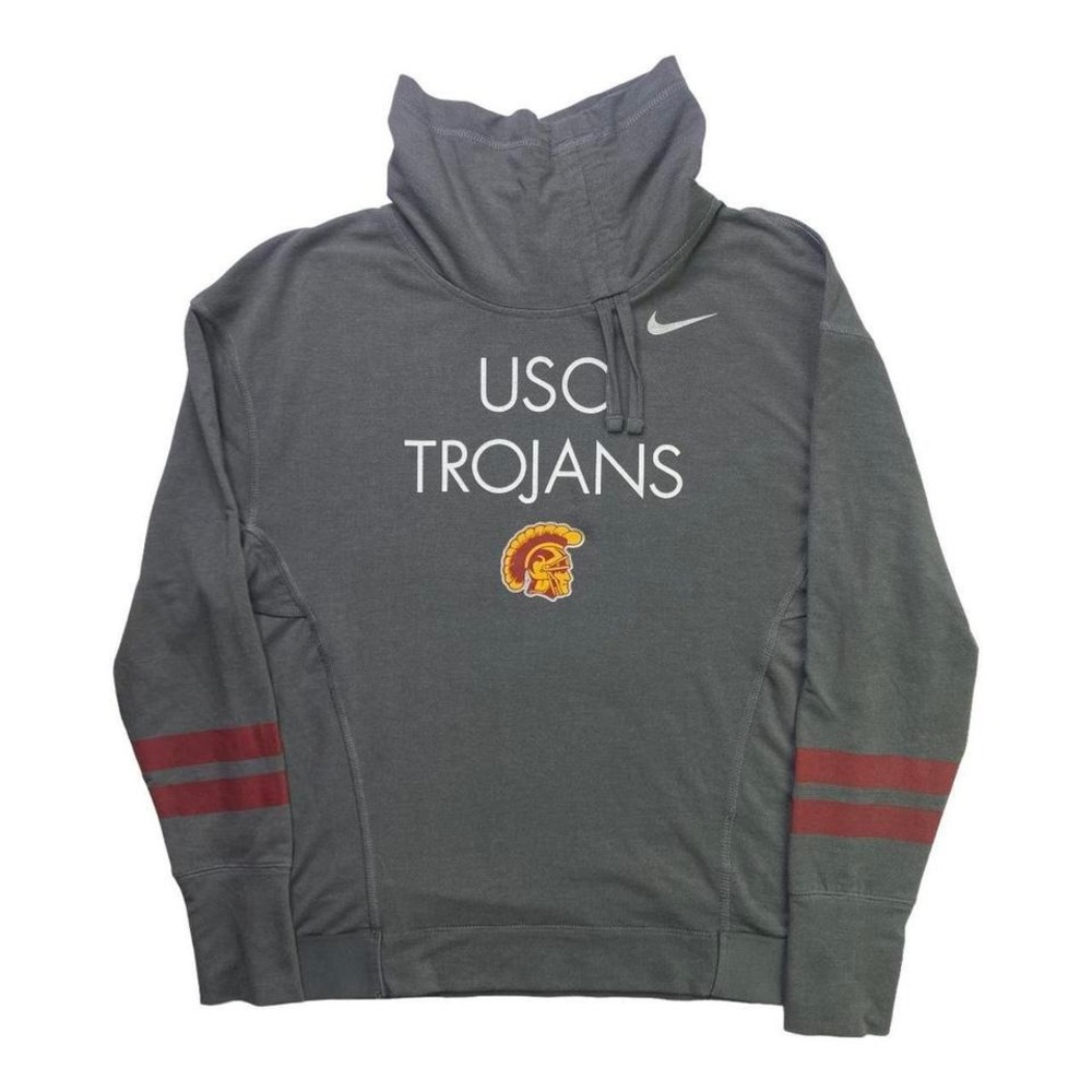 USC Trojans Nike college turtle neck hoody SMALL